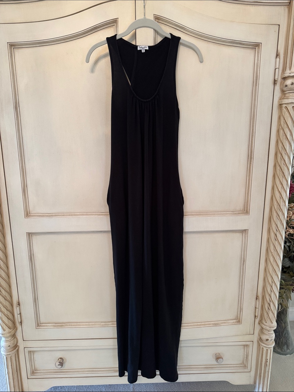 Splendid Black Sleeveless Maxi Dress